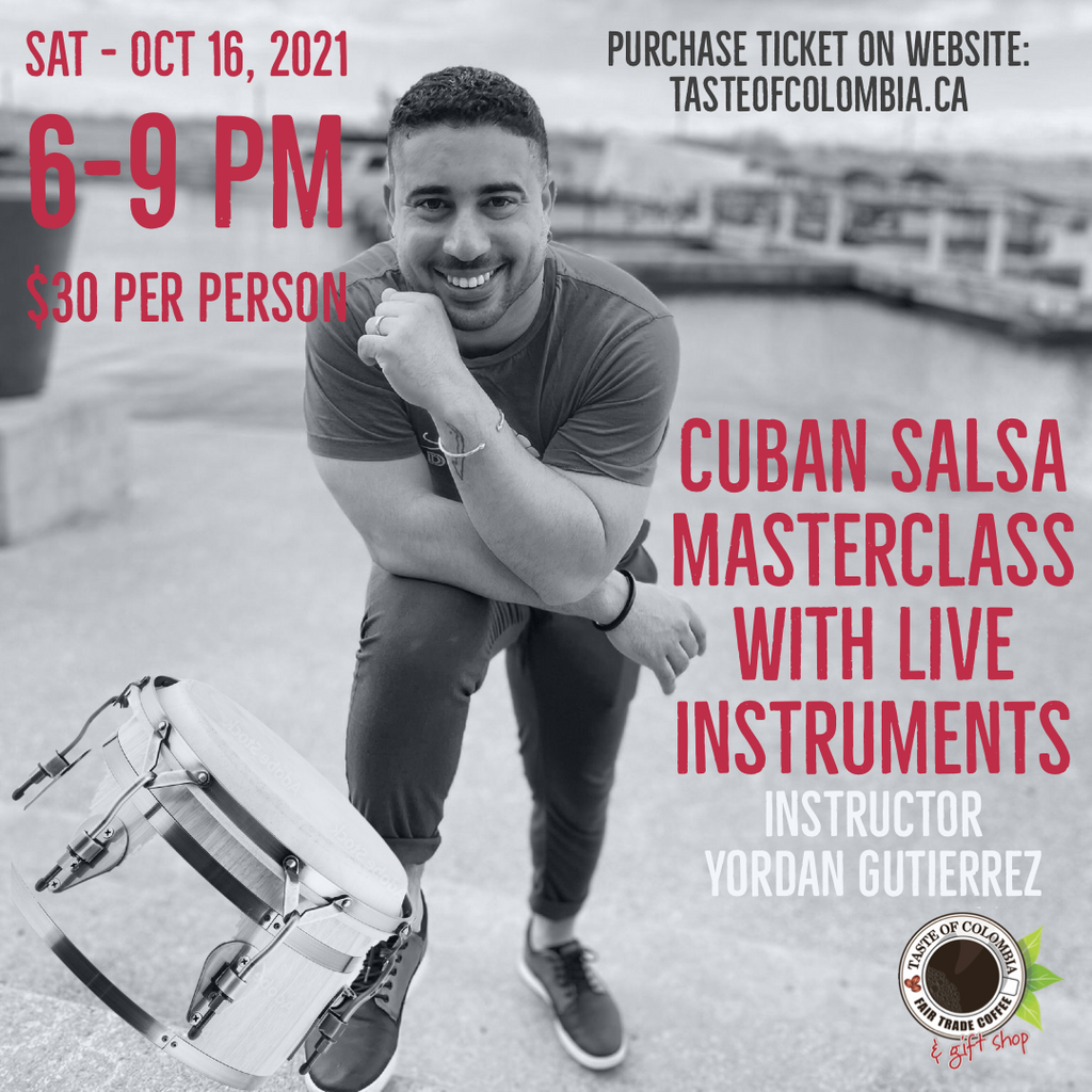 Cuban Salsa Masterclass with Live Instruments