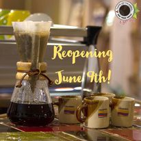 Cafe Reopening June 9th, 2021!
