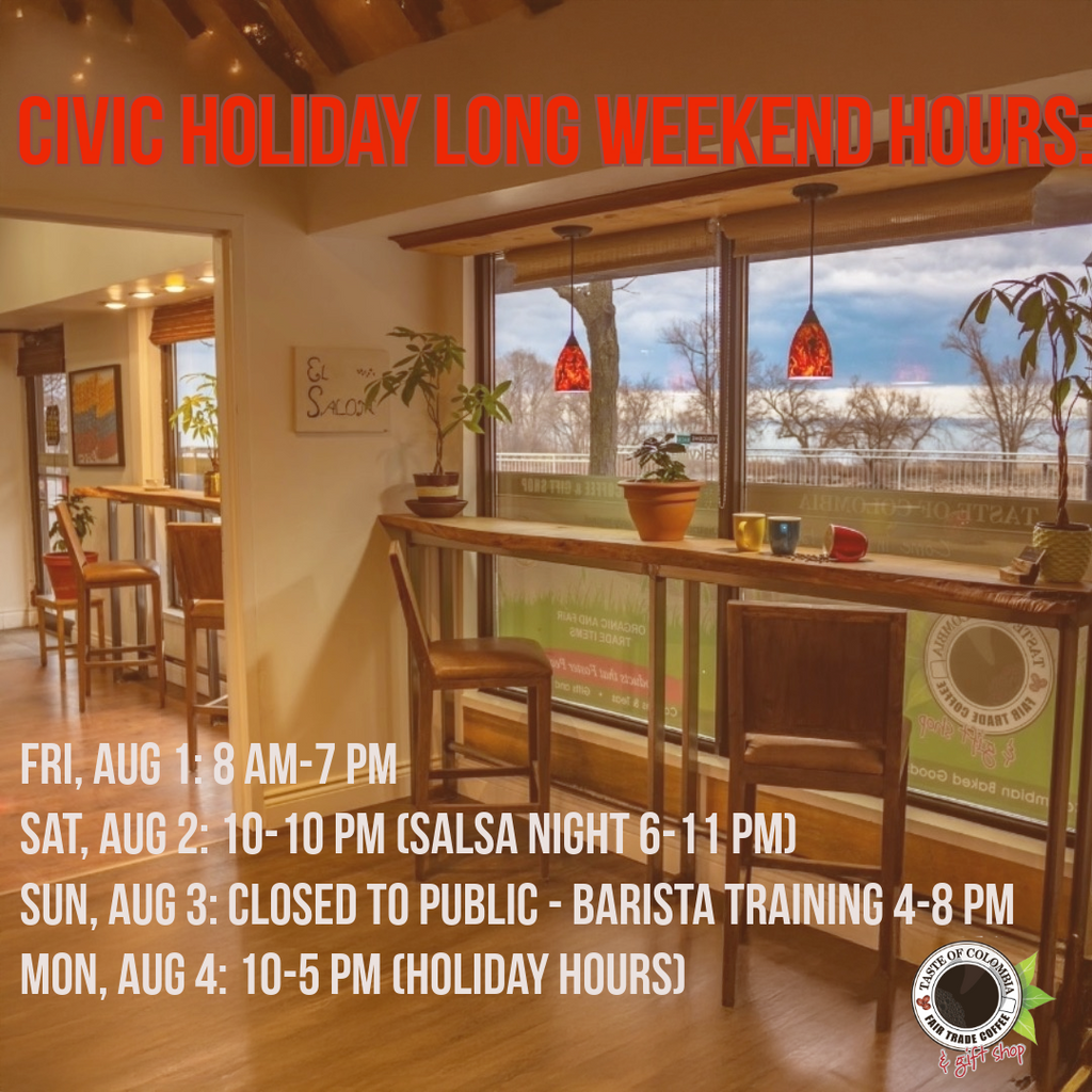 Civic Holiday Long Weekend Hours