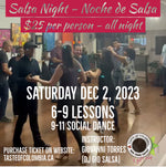 Salsa Night with Dj Gio (Giovanni Torres)