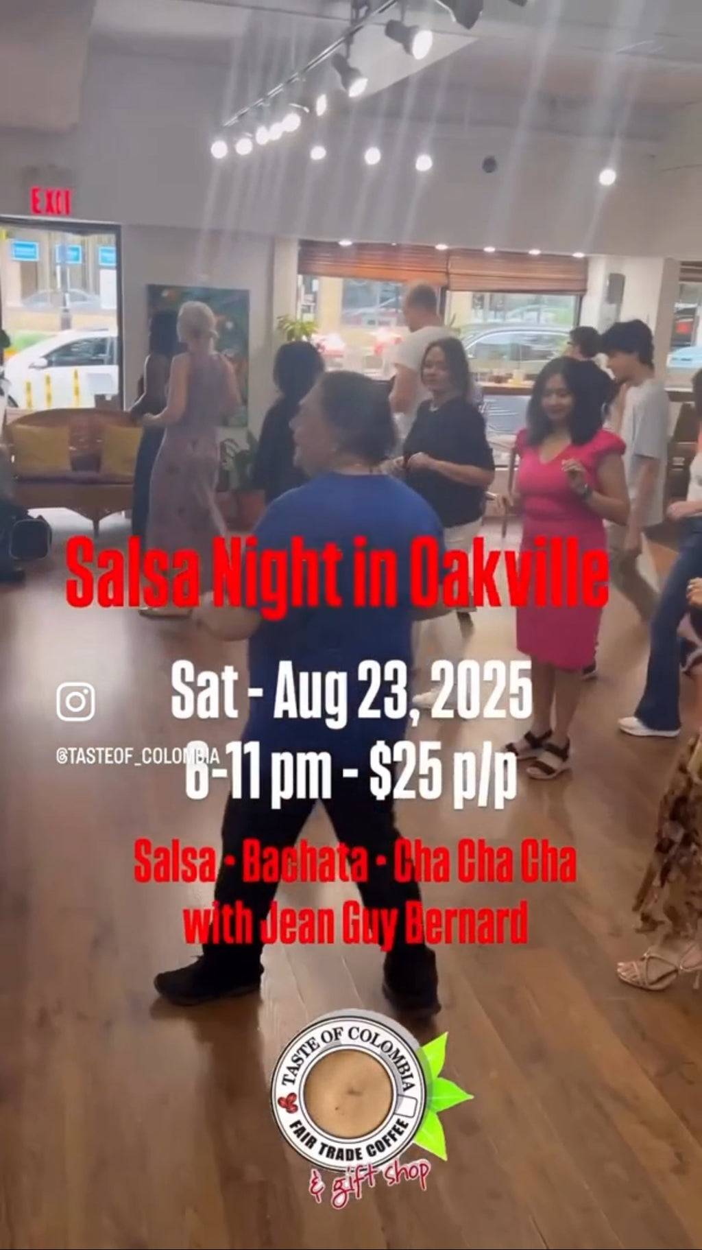 Salsa Night with Jean Guy Bernard