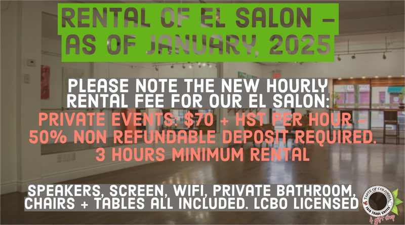 Rental El Salon for Private Event