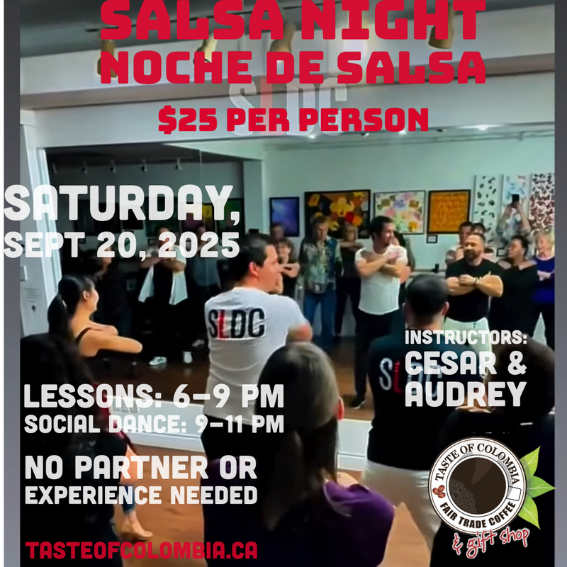 Saturday Salsa Night with Cesar & Audrey